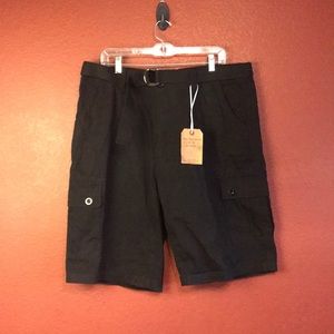 NET OTB One Tough Brand Men’s Belted Cargo Shorts